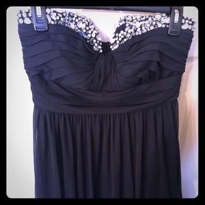 Navy blue formal prom/homecoming/bridesmaid dress